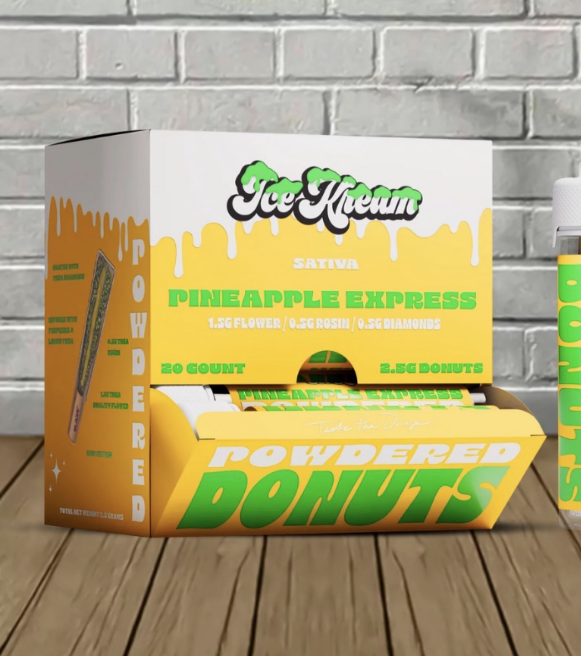 Ice Kream Powdered Donuts Preroll
